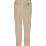 Pantaloni Dominique in cotone stretch DOMINIQUE STSCNOCCIOLA BE ABLE 