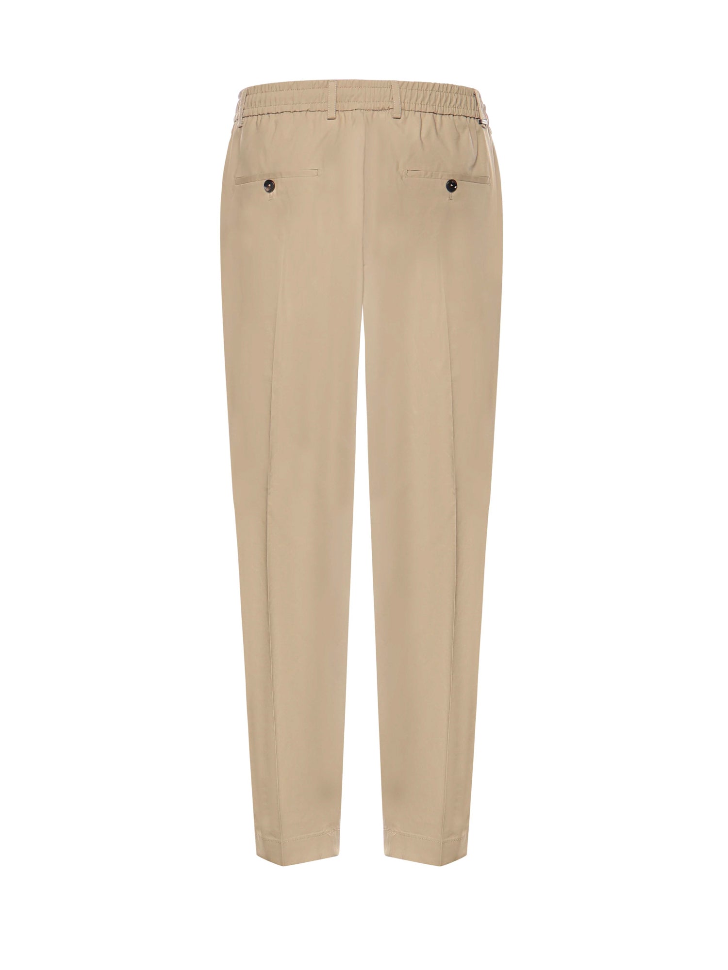 Pantaloni Dominique in cotone stretch DOMINIQUE STSCNOCCIOLA BE ABLE 