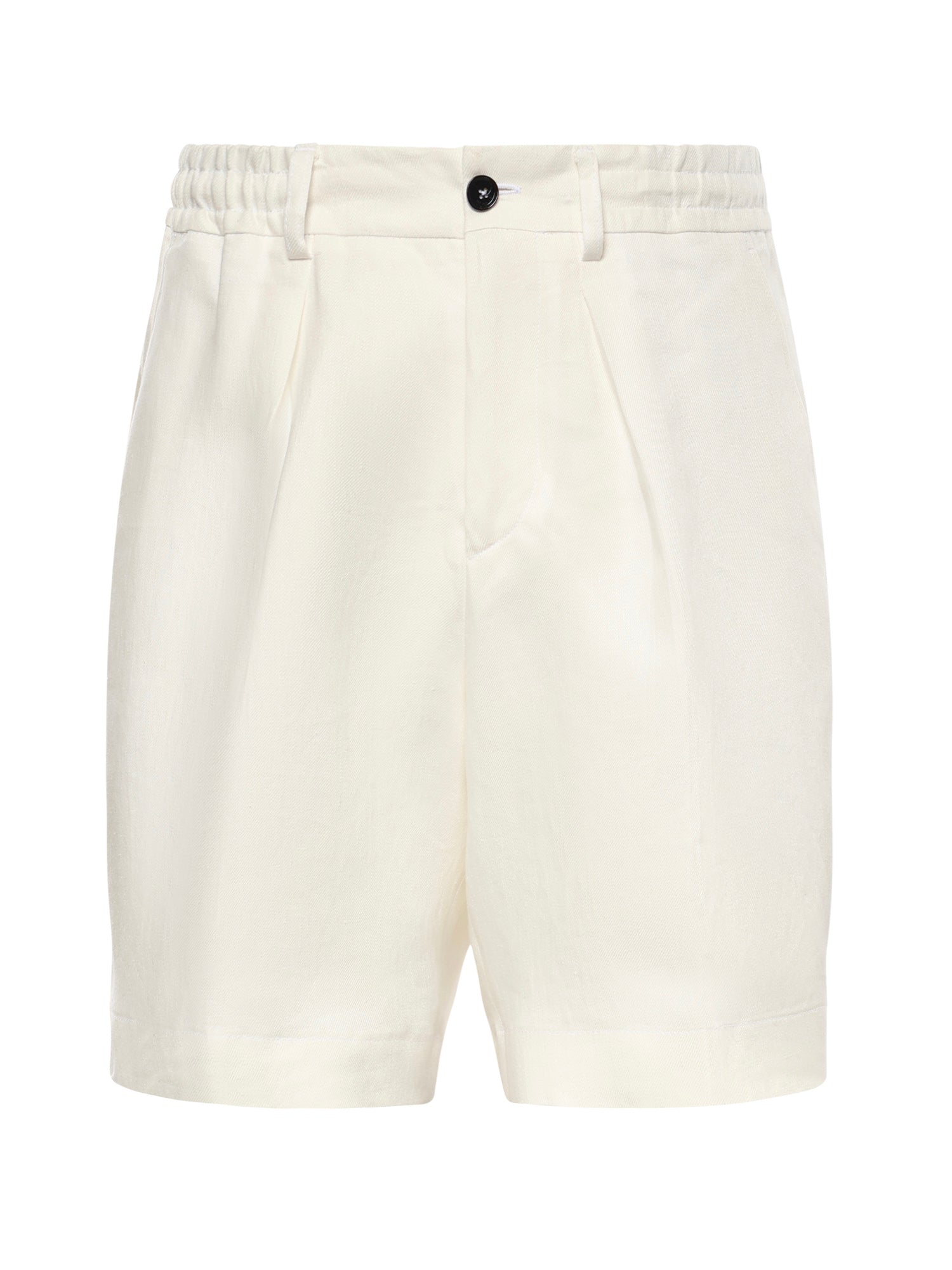 Bermuda Havier in lino HAVIER LM85BULL BIANCO BE ABLE 