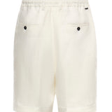 Bermuda Havier in lino HAVIER LM85BULL BIANCO BE ABLE 