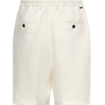 Bermuda Havier in lino HAVIER LM85BULL BIANCO BE ABLE 