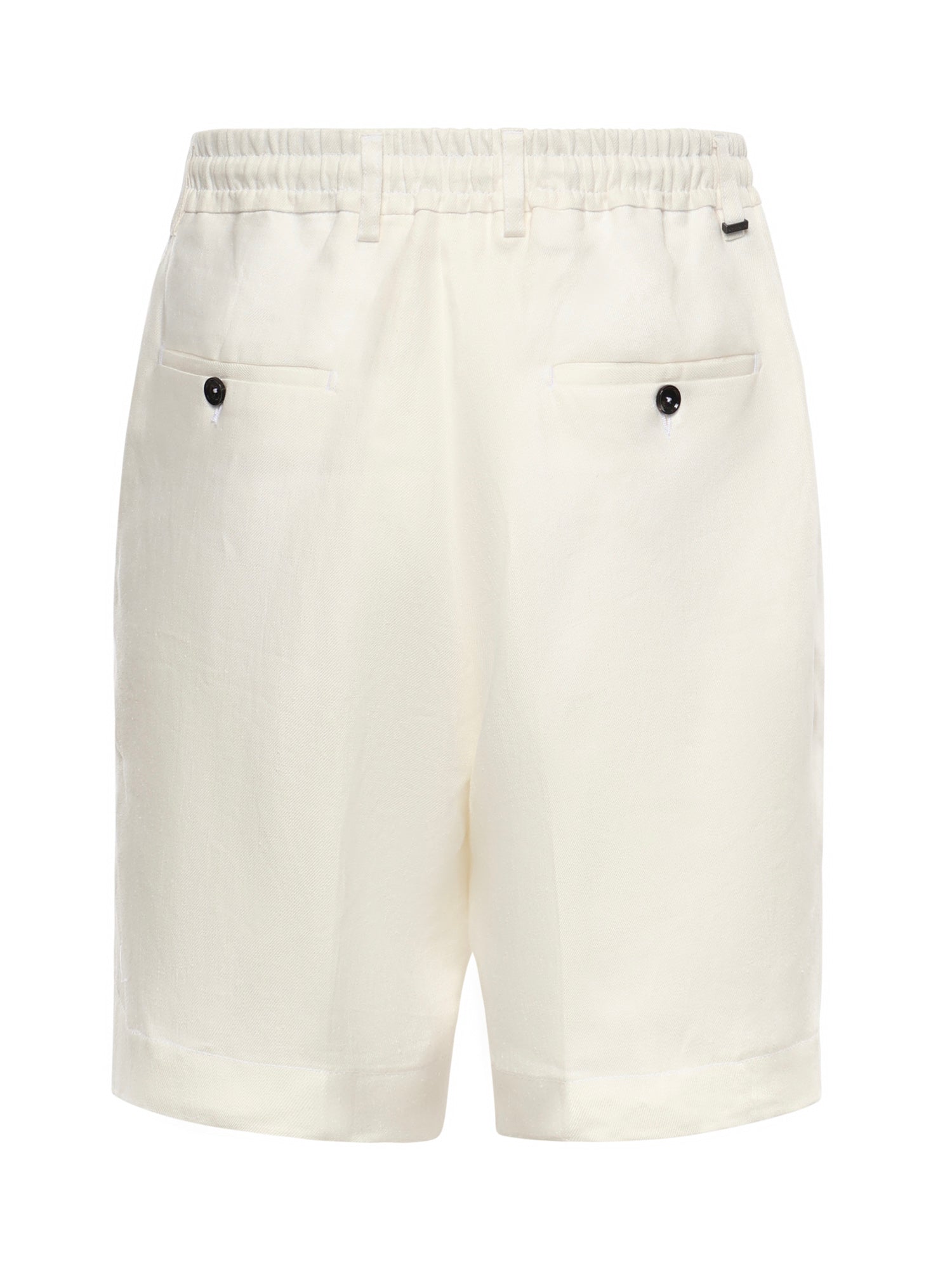 Bermuda Havier in lino HAVIER LM85BULL BIANCO BE ABLE 