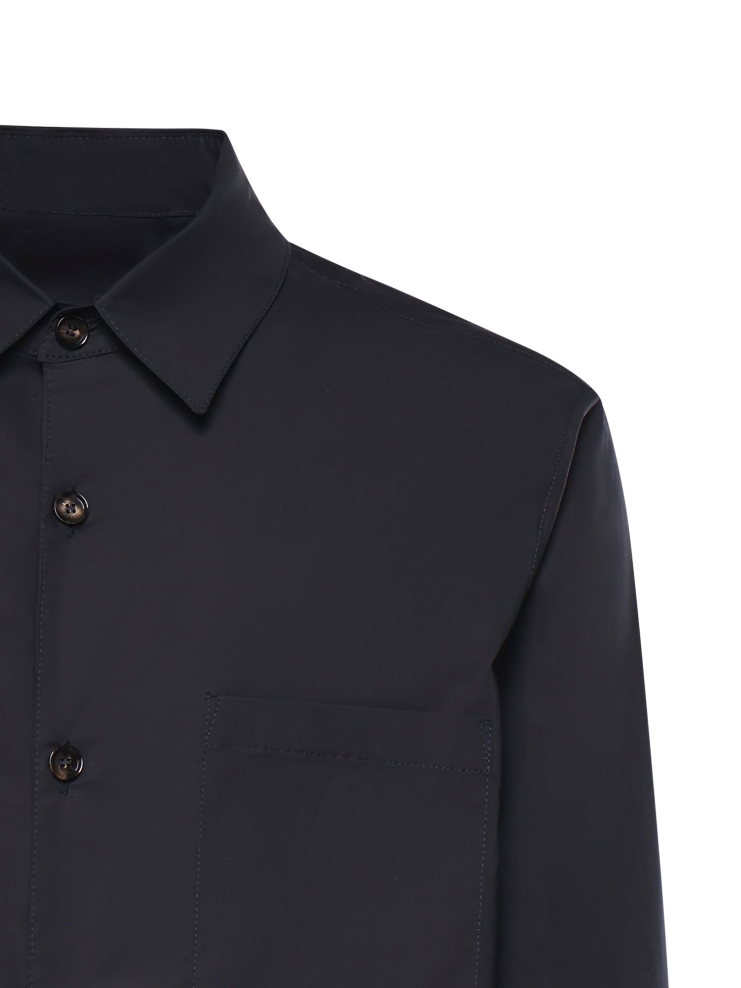 Camicia Leroy in cotone LEROY STSCBLU SCURO BE ABLE 