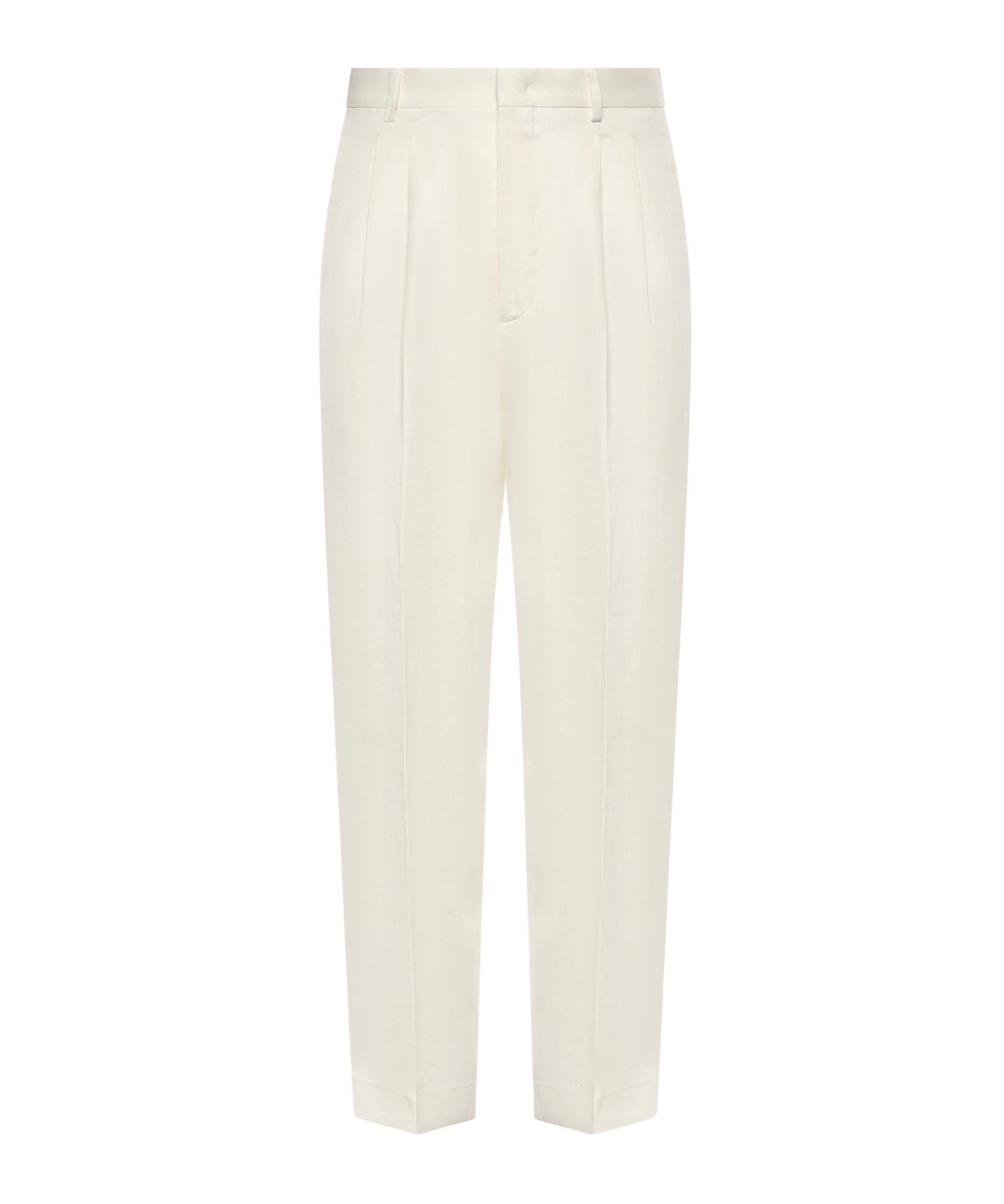 Pantaloni Mat in misto lana MAT LM85BULL BIANCO BE ABLE 