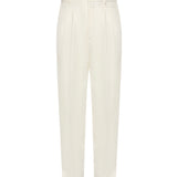 Pantaloni Mat in misto lana MAT LM85BULL BIANCO BE ABLE 