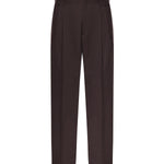 Pantaloni Mat in misto lana MAT SMPMARRONE BE ABLE 