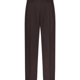 Pantaloni Mat in misto lana MAT SMPMARRONE BE ABLE 