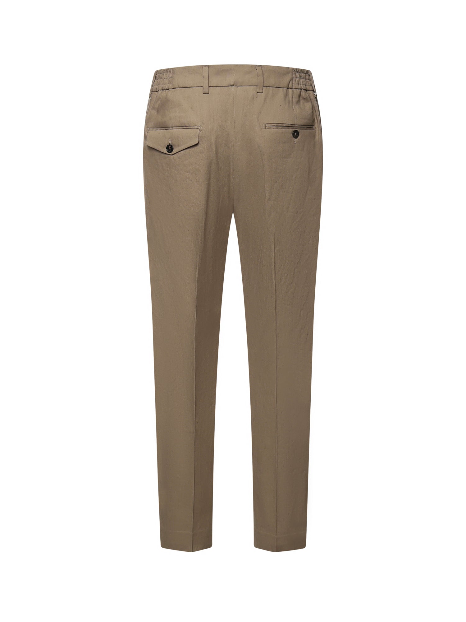 Pantaloni New Riccardo in misto lino<BR/> NEW RICCARDO LAQFANGO BE ABLE 