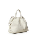 Borsa in pelle con logo BIBP9E701 AVORIO BIASIA 