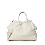 Borsa in pelle con logo BIBP9E701 AVORIO BIASIA 