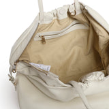 Borsa in pelle con logo BIBP9E701 AVORIO BIASIA 