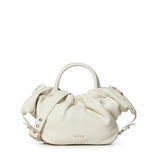 Mini bag in pelle con logo<BR/> BIBP9E702 AVORIO BIASIA 