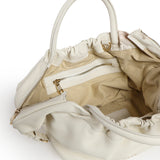 Mini bag in pelle con logo<BR/> BIBP9E702 AVORIO BIASIA 