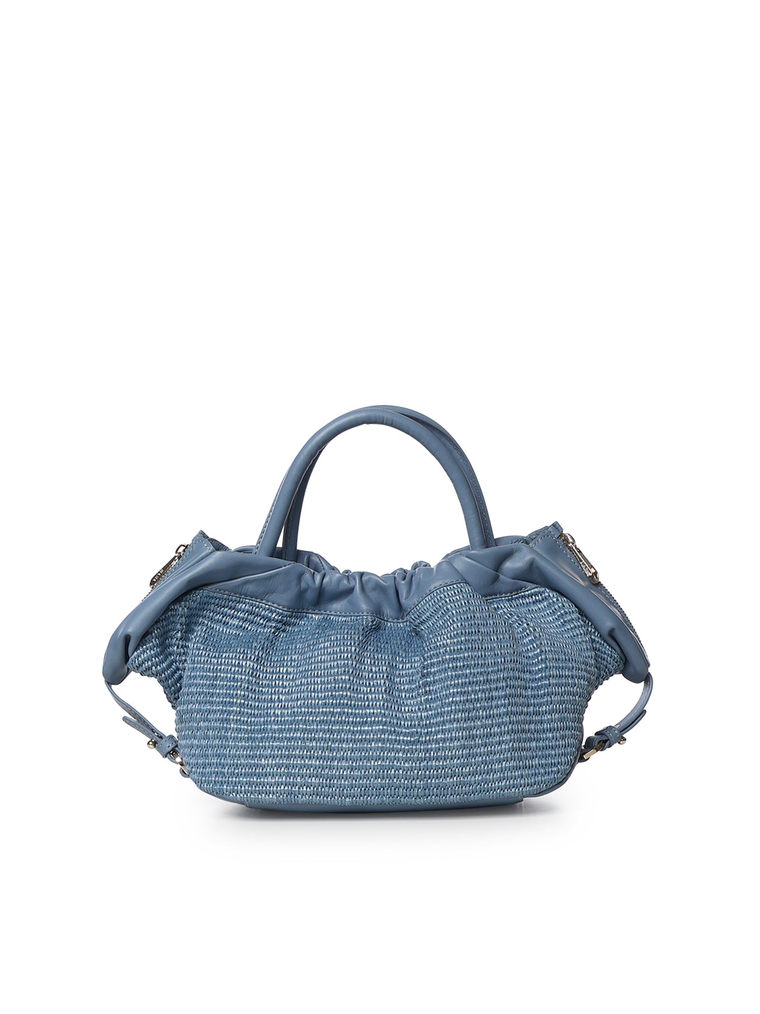 Borsa Ruffle con logo BIBP9E702P DENIM BIASIA 