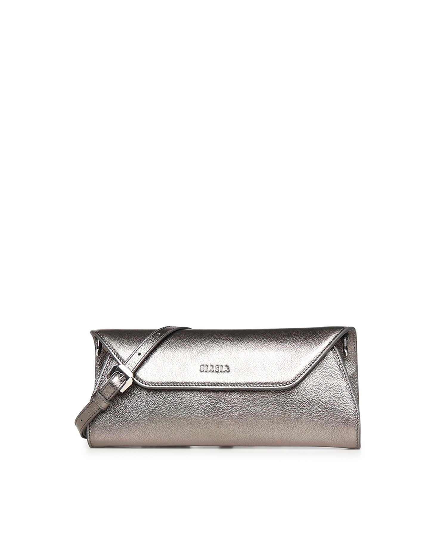 Clutch con logo in pelle BIBP9PE01M 083 BIASIA 
