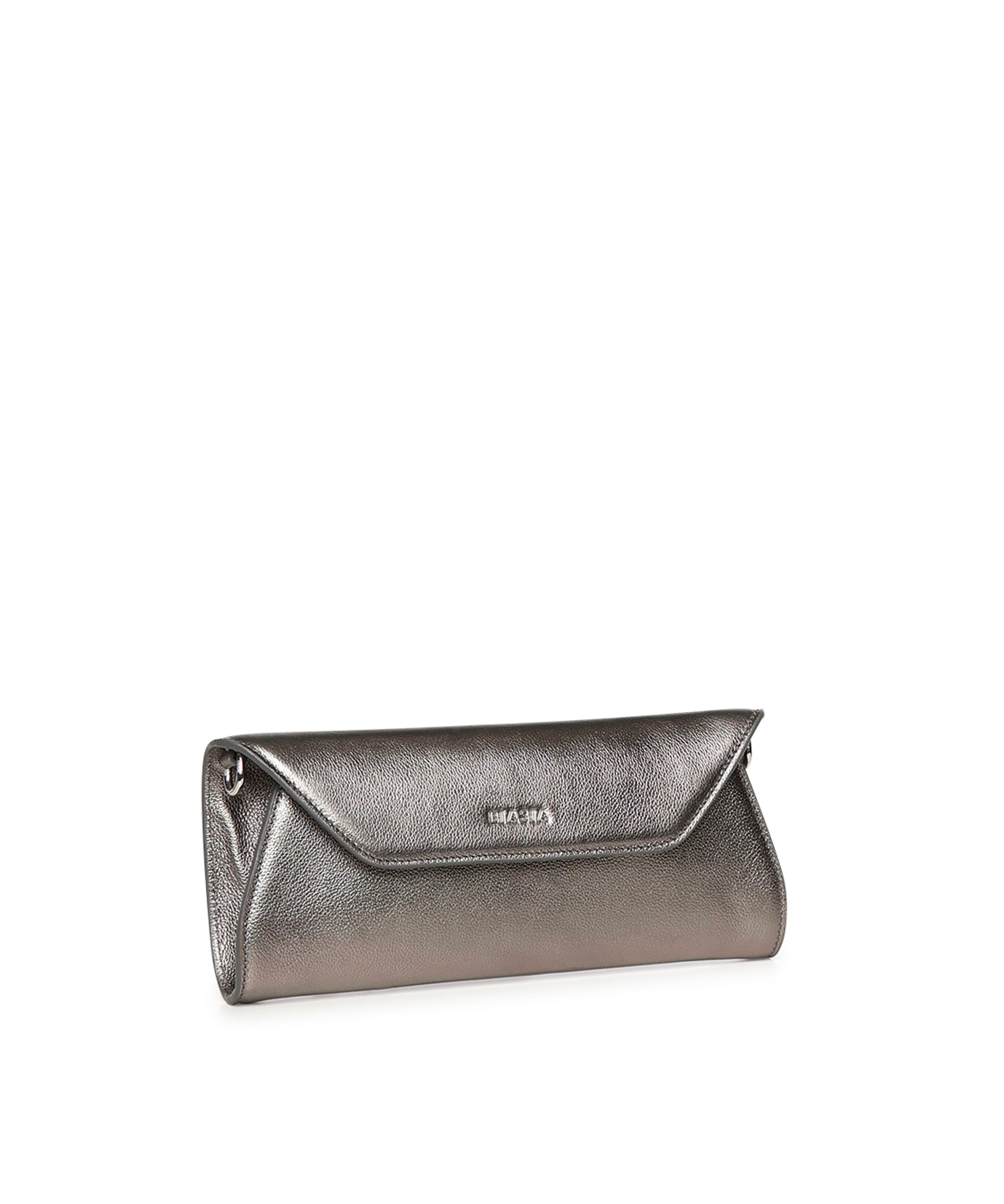 Clutch con logo in pelle BIBP9PE01M 083 BIASIA 