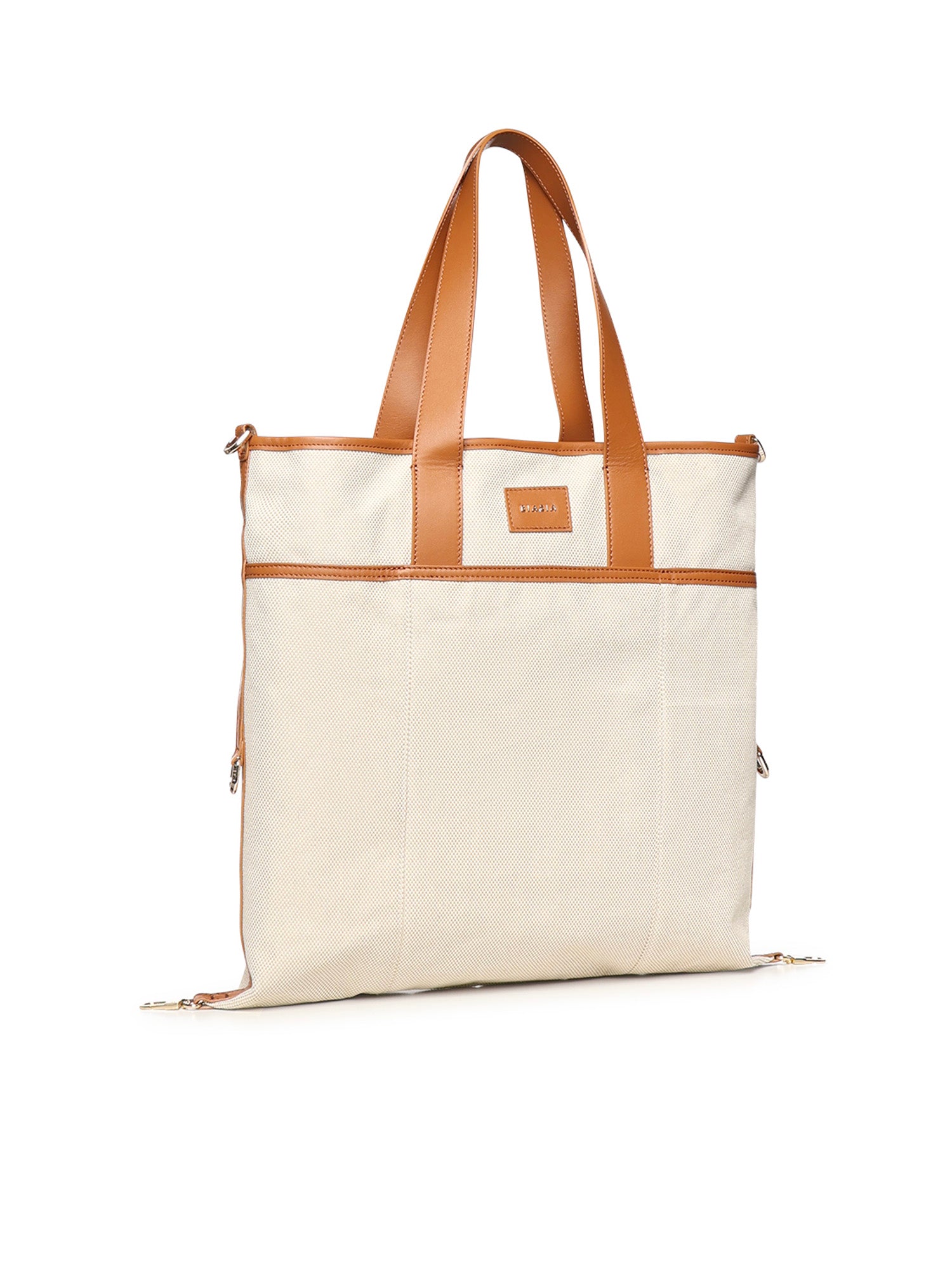 Borsa shopping in pelle con logo BIBP9QN01C F29 BIASIA 