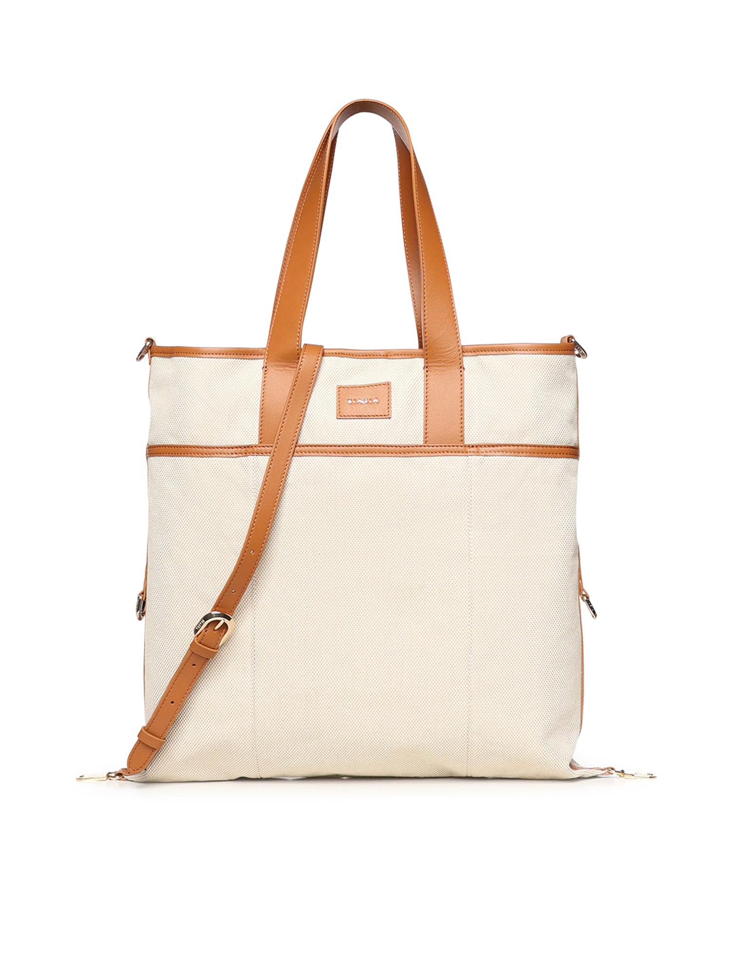 Borsa shopping in pelle con logo BIBP9QN01C F29 BIASIA 