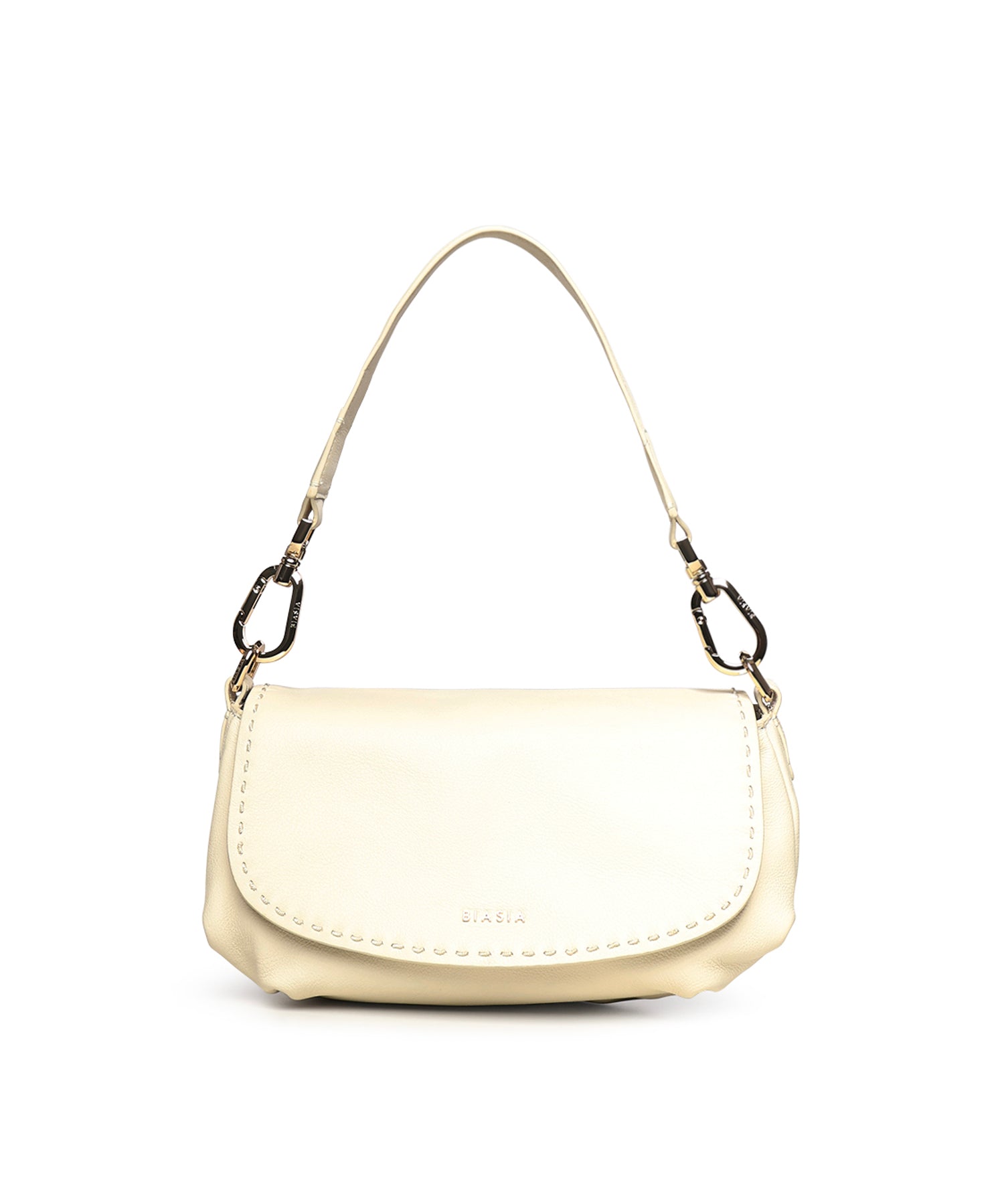 Borsa a spalla in pelle BIBP9VJ01 AVORIO BIASIA 