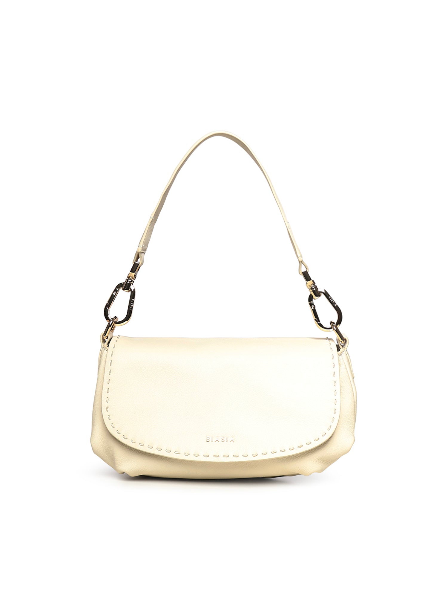 Borsa a spalla in pelle BIBP9VJ01 AVORIO BIASIA 