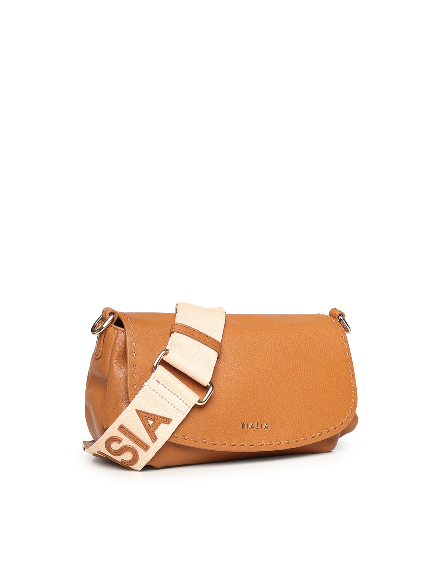 Borsa a spalla in pelle BIBP9VJ01 CUOIO BIASIA 