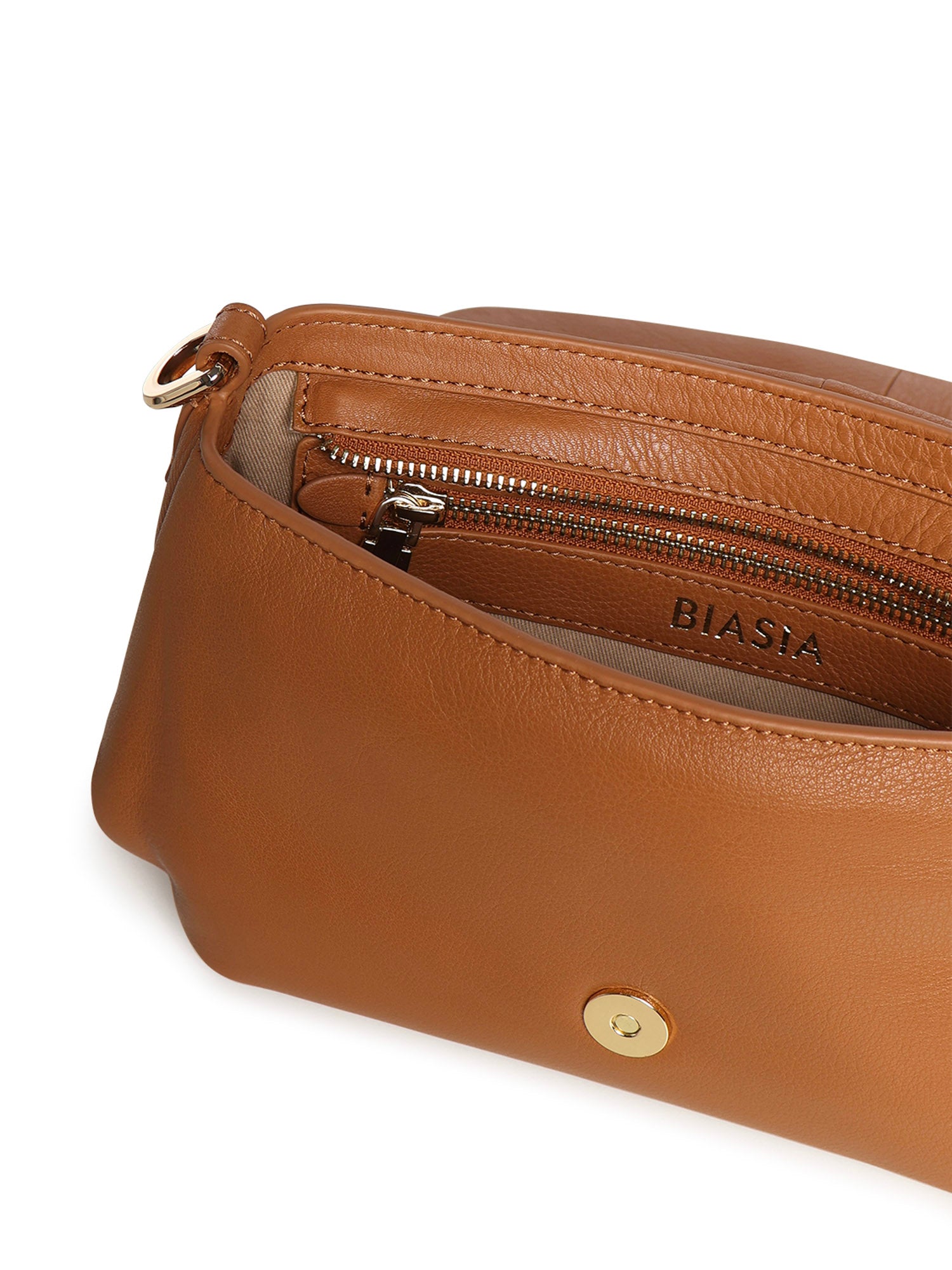 Borsa a spalla in pelle BIBP9VJ01 CUOIO BIASIA 