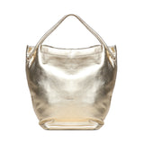 Borsa a spalla in pelle effetto metallizzato BIBP9ZI01M 019 BIASIA 