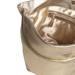 Borsa a spalla in pelle effetto metallizzato BIBP9ZI01M 019 BIASIA 