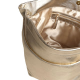Borsa a spalla in pelle effetto metallizzato BIBP9ZI01M 019 BIASIA 