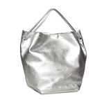 Borsa a spalla in pelle effetto metallizzato BIBP9ZI01M 040 BIASIA 