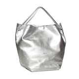 Borsa a spalla in pelle effetto metallizzato BIBP9ZI01M 040 BIASIA 