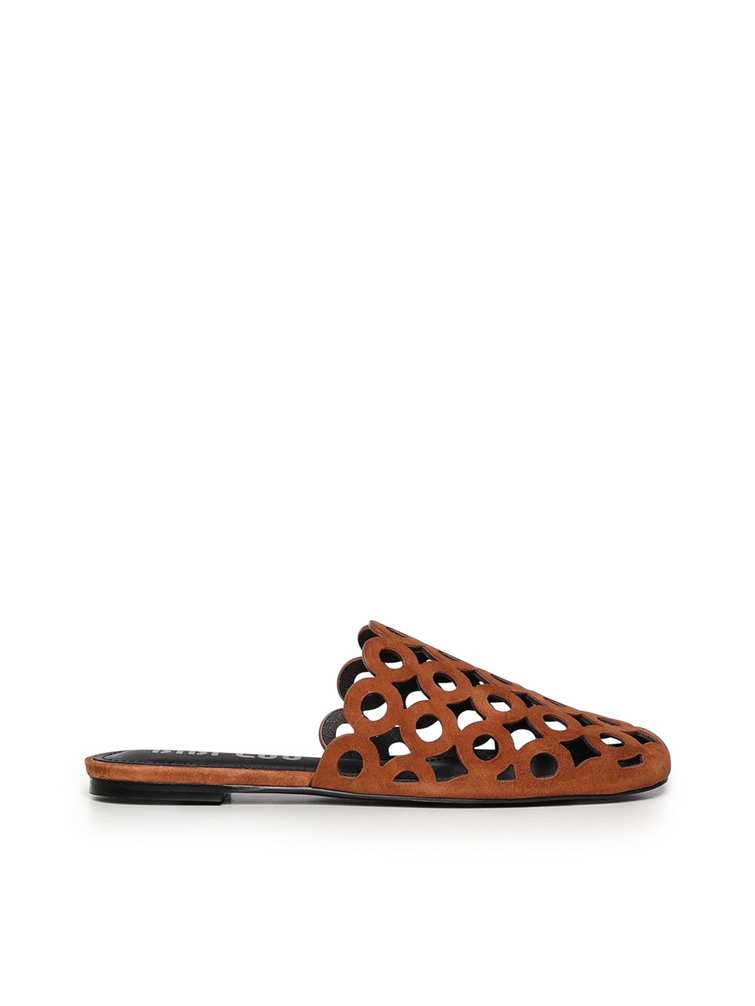 Mules Oribu in camoscio 629Z30VK CUERO BIBI LOU 