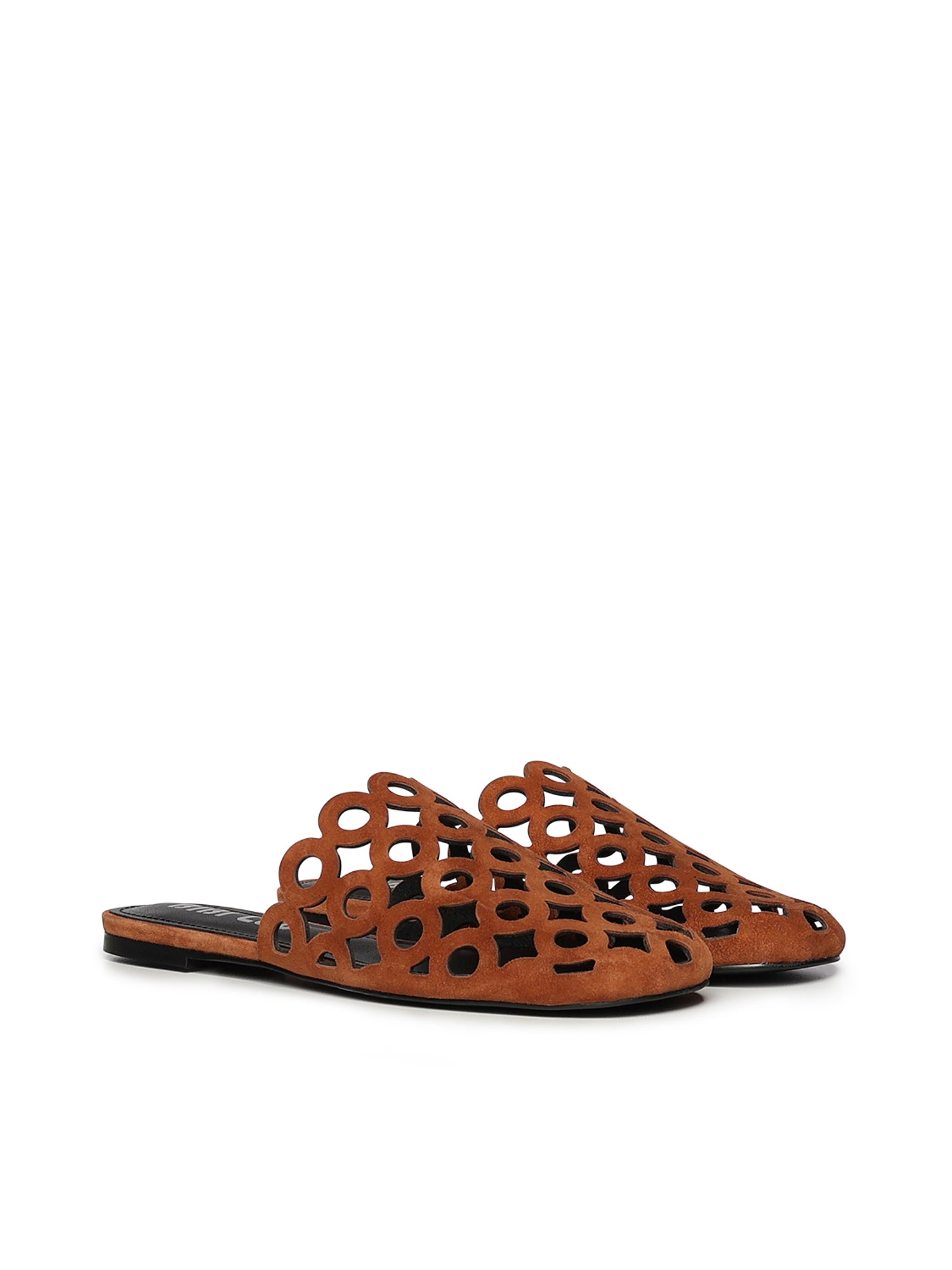 Mules Oribu in camoscio 629Z30VK CUERO BIBI LOU 