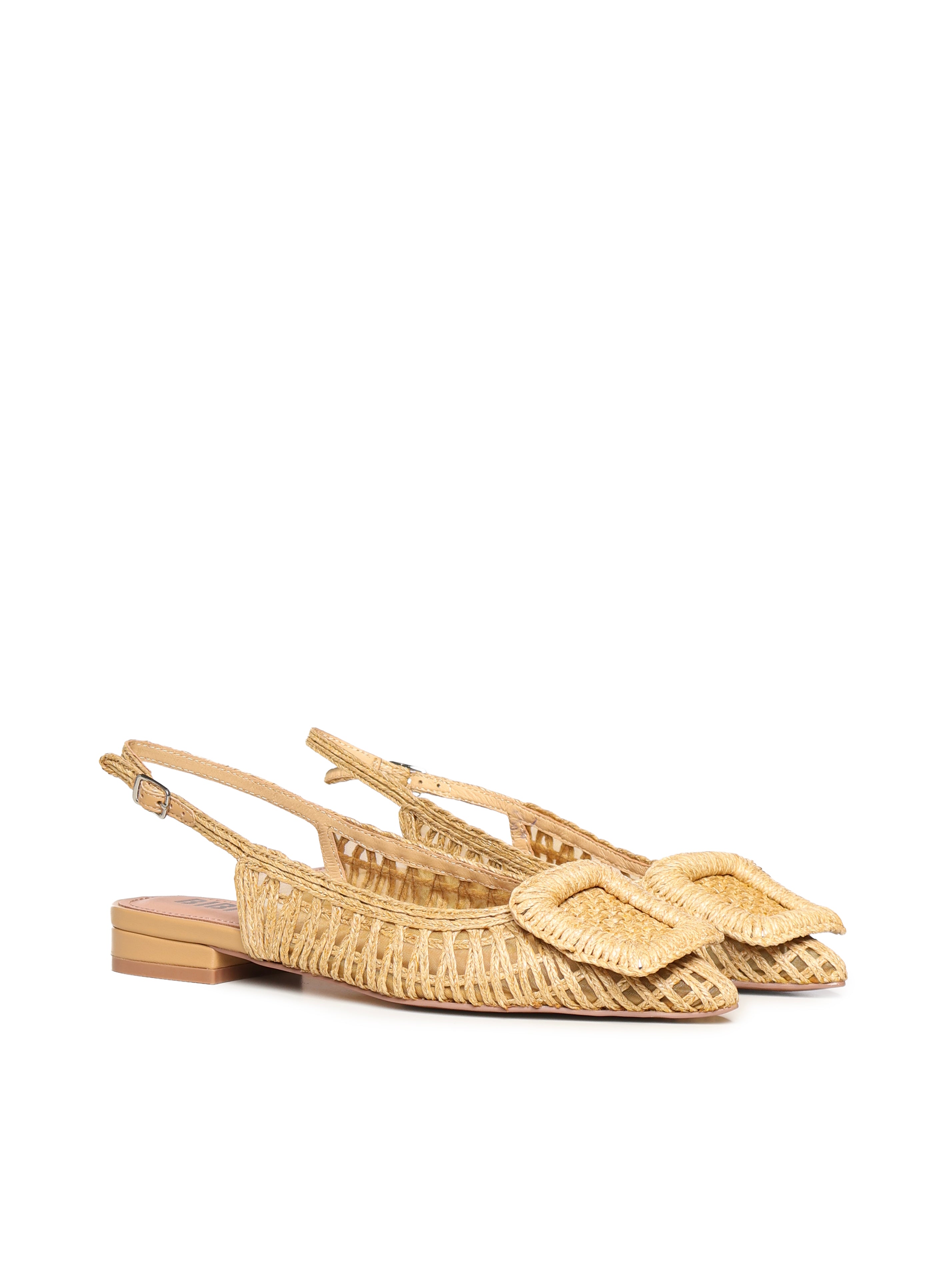 Ballerina Hazel<BR/> 647Z69VK Natural BIBI LOU 