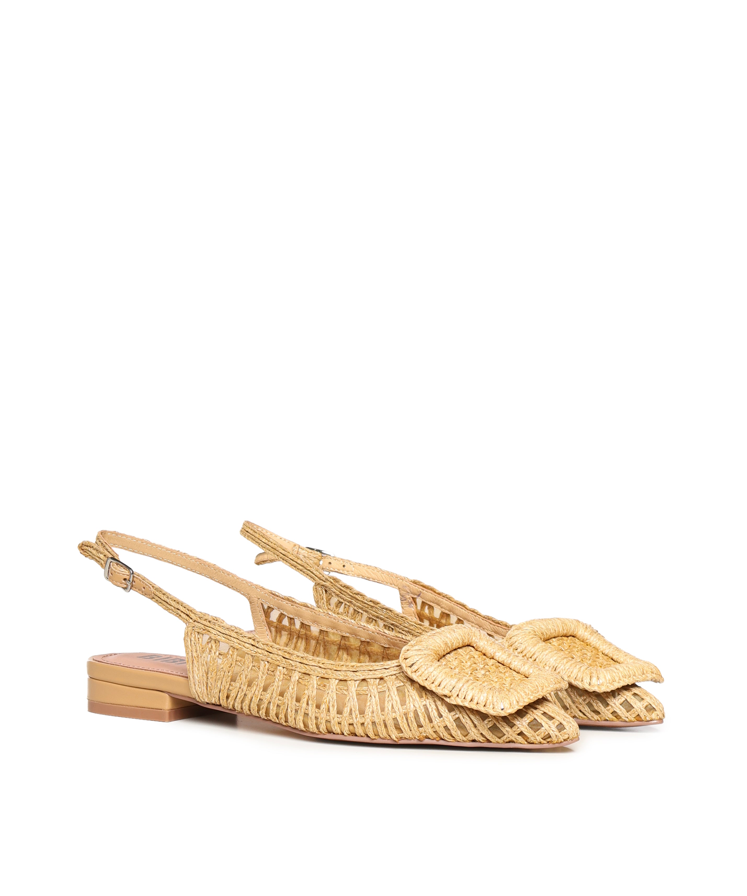 Ballerina Hazel<BR/> 647Z69VK Natural BIBI LOU 