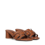 Mules Holly in pelle 756Z10VK CUERO BIBI LOU 