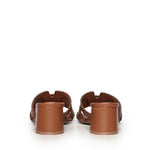 Mules Holly in pelle 756Z10VK CUERO BIBI LOU 
