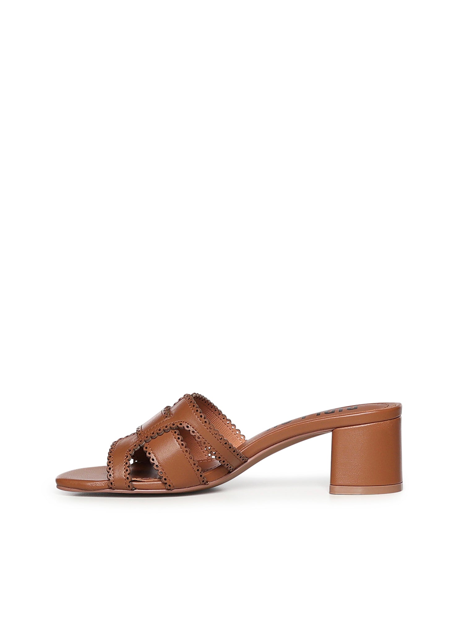 Mules Holly in pelle 756Z10VK CUERO BIBI LOU 