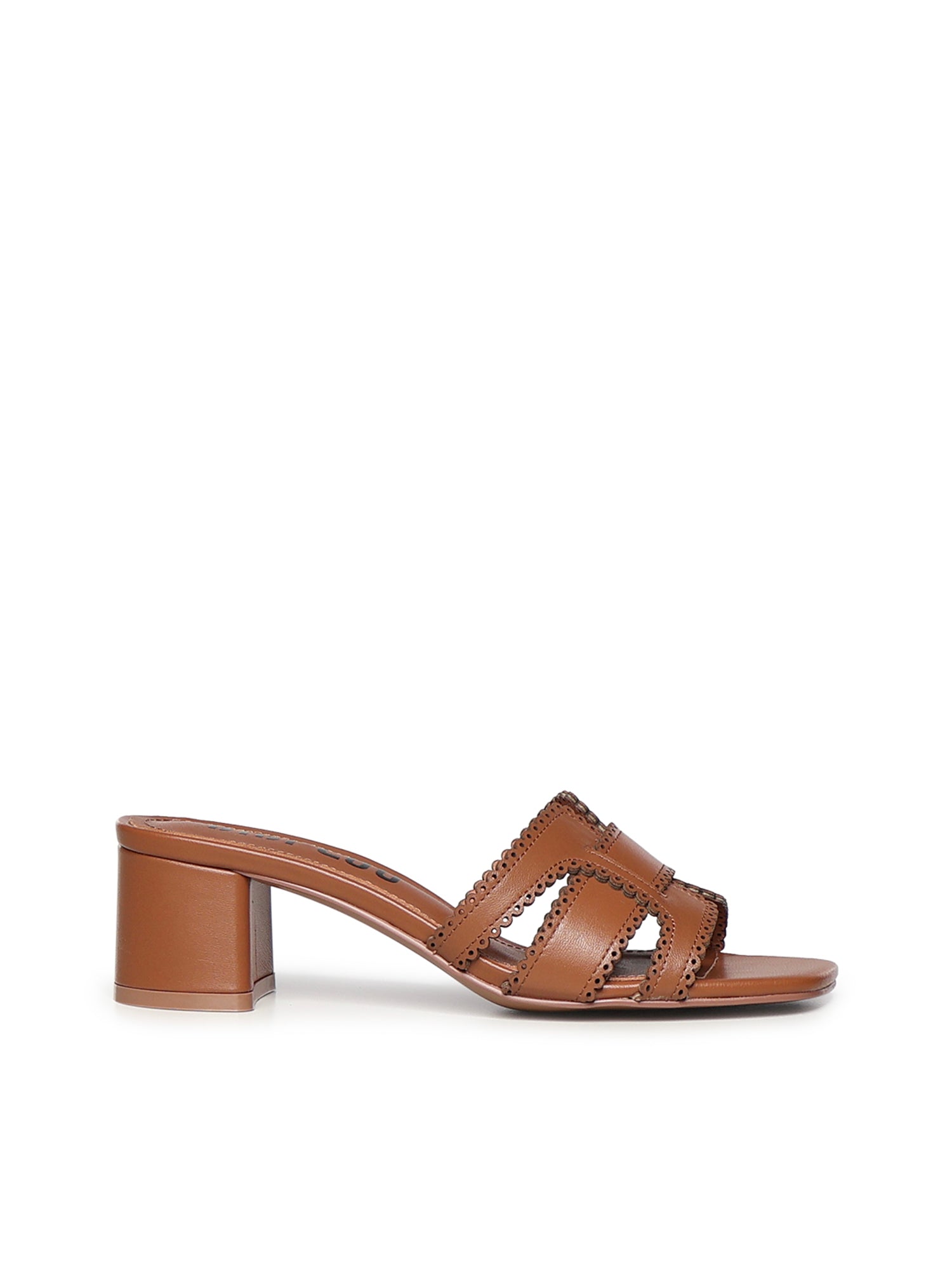Mules Holly in pelle 756Z10VK CUERO BIBI LOU 