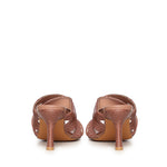 Mules Palmo in rafia 883Z69HG TERRACOTA BIBI LOU 