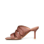 Mules Palmo in rafia 883Z69HG TERRACOTA BIBI LOU 