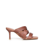 Mules Palmo in rafia 883Z69HG TERRACOTA BIBI LOU 