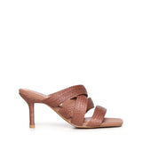 Mules Palmo in rafia 883Z69HG TERRACOTA BIBI LOU 