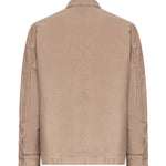 Overshirt in cotone con logo 26SBLUC04118 007452327 BLAUER 