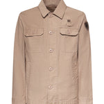 Overshirt in cotone con logo 26SBLUC04118 007452327 BLAUER 