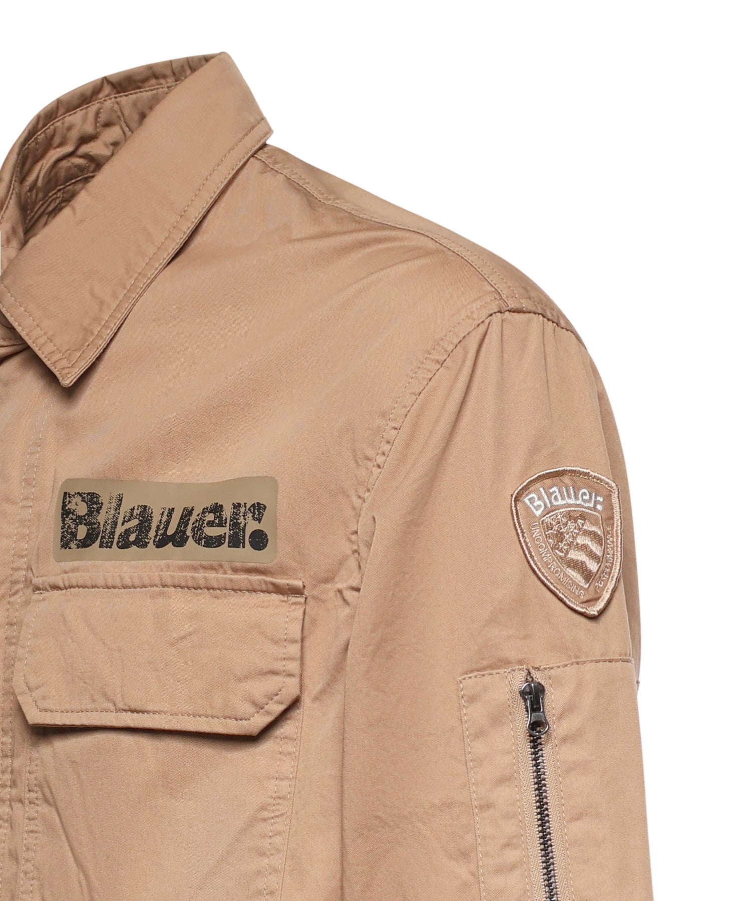 Camicia multitasche Lambert in cotone 26SBLUS04360 007499327 BLAUER 