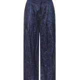 Pantaloni Velvet super loose PT016V2 NVY BONSAI 
