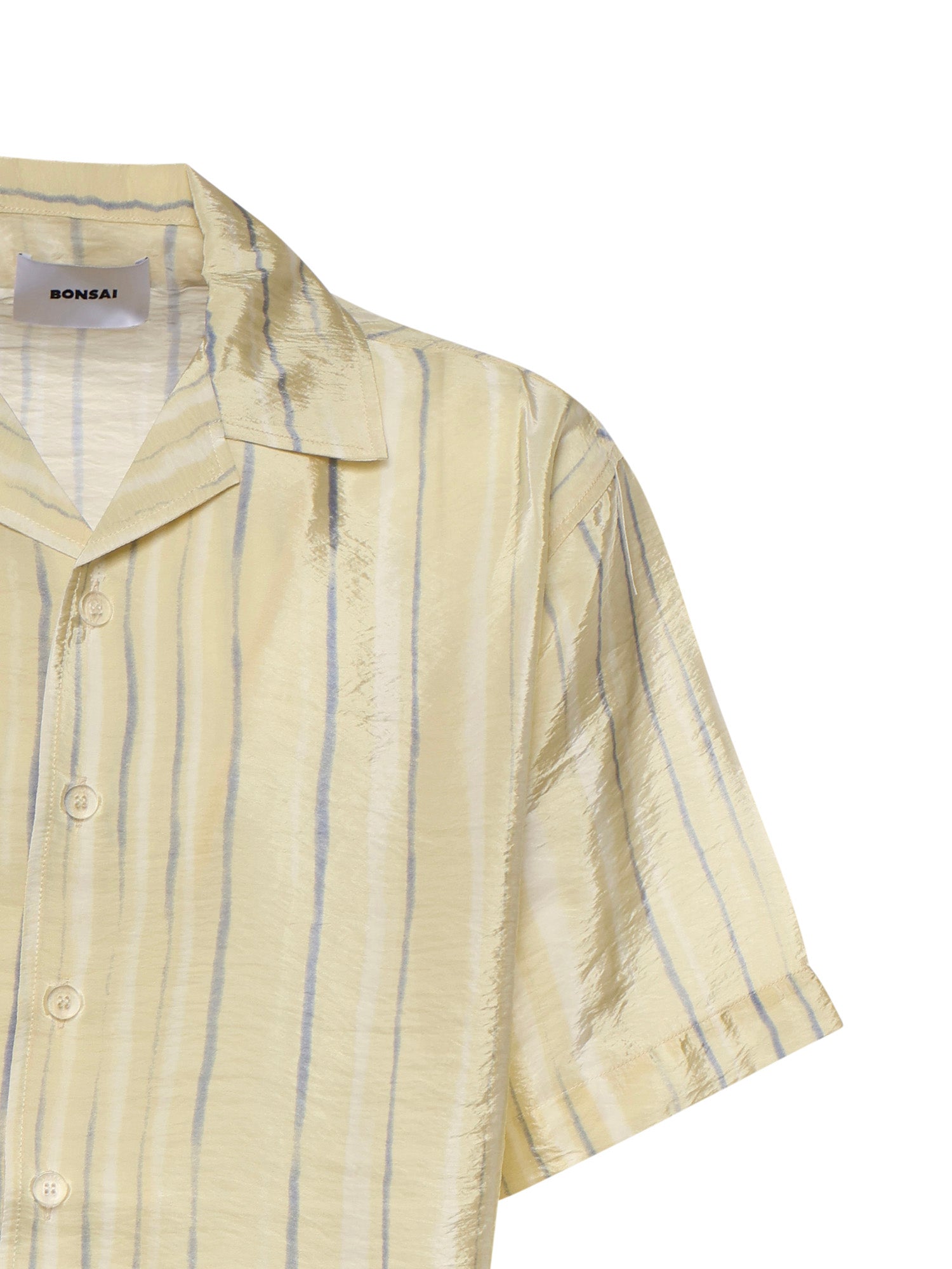 Camicia bowling a righe SH001002 GRN BONSAI 