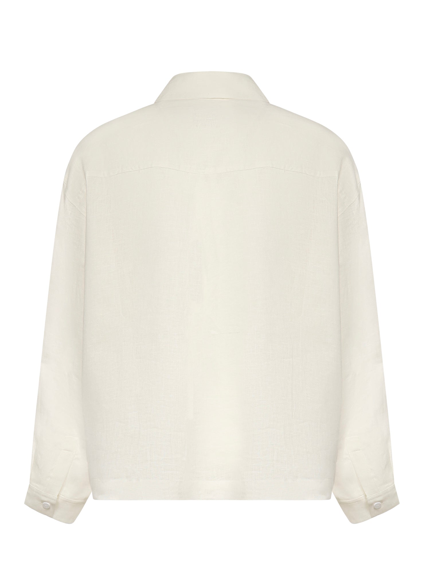 Camicia in cotone con stampa SH005001 VU BONSAI 