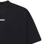 LOGO TEE TS001001 BLK BONSAI 
